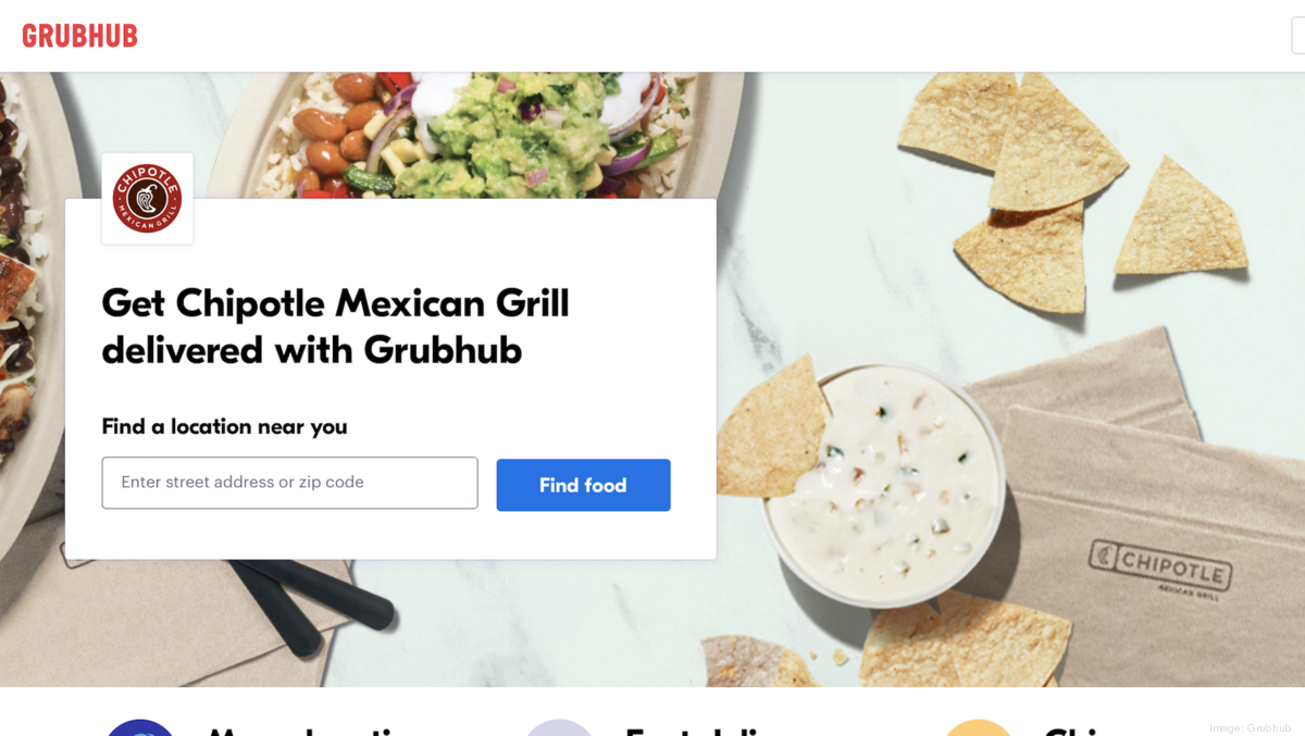 Chipotle Teams With Grubhub To Expand Deliveries Nationwide L A Biz