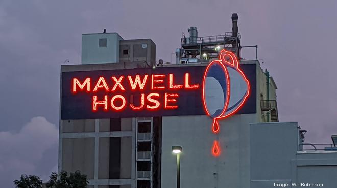 Call Box: Maxwell House sign has been dripping since 1955