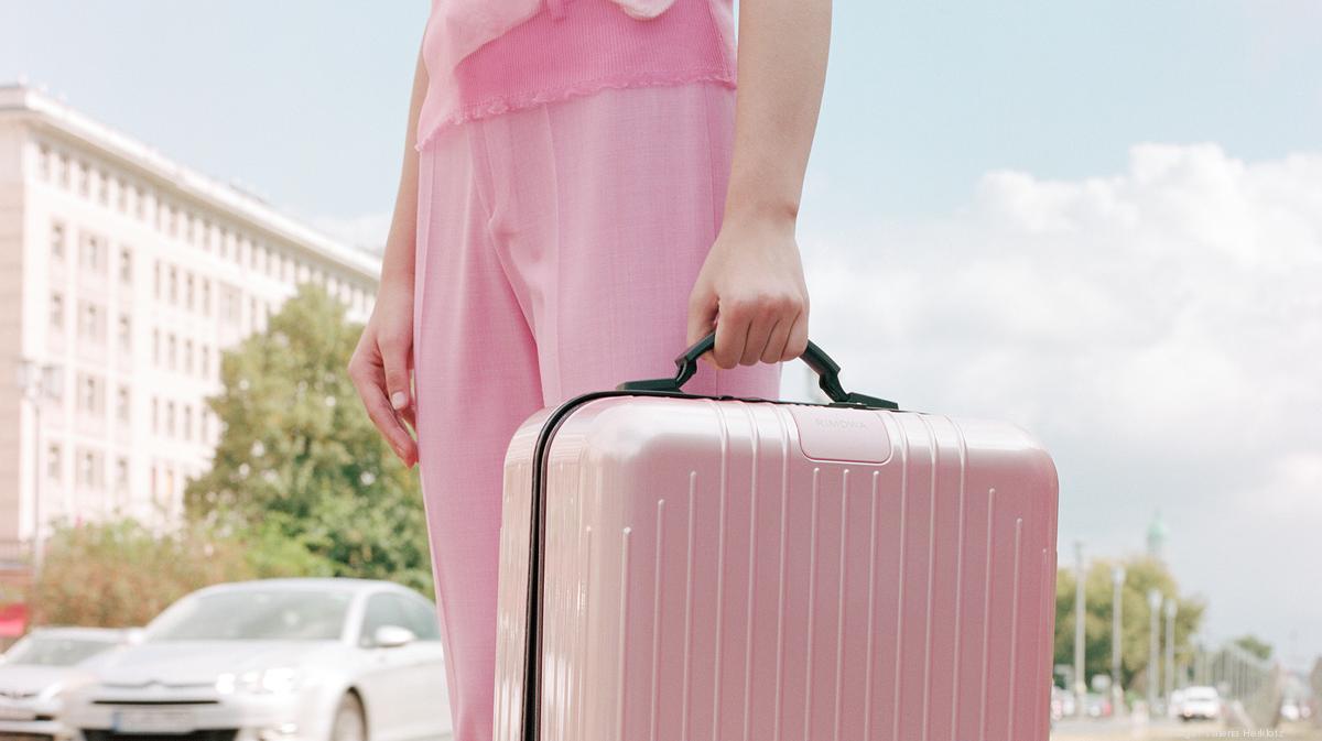 Luxury luggage company rimowa celebrate hi-res stock photography