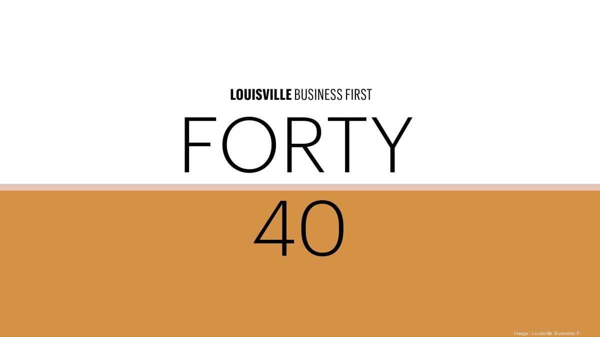 2021 Forty Under 40 Louisville Business First