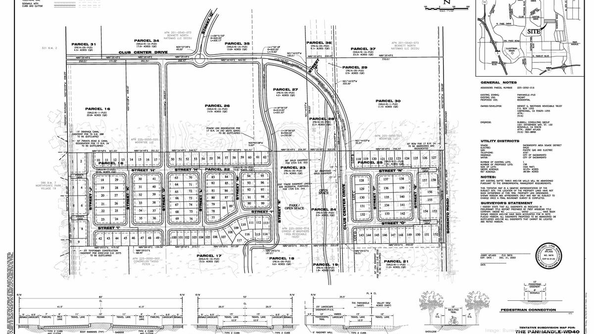 North Natomas Panhandle property owners submit subdivision maps