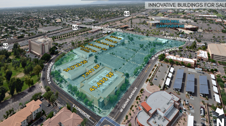 The Mesa Fiesta Corporate Park is being marketed for users after being repositioned.
