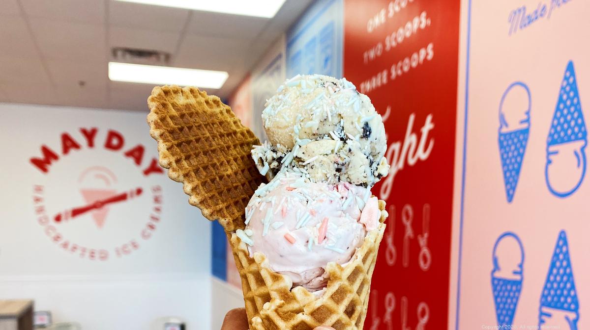 Local ice cream concept Mayday Handcrafted Ice Cream opened its first