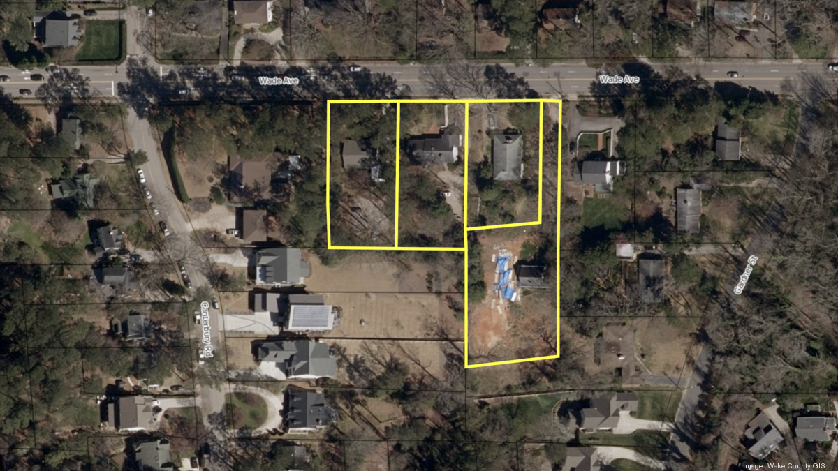 Upscale townhomes in 500K range mapped near Cameron Village in Raleigh Triangle Business Journal