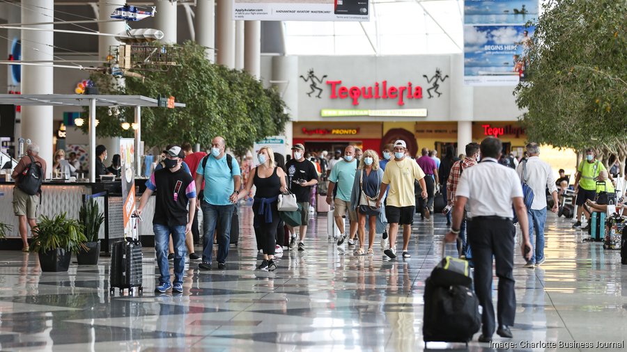 The Covid19 pandemic's impact on topperforming routes at Charlotte
