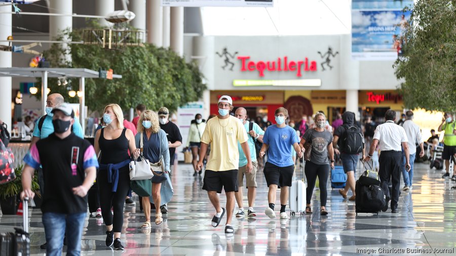 Charlotte airport sees passenger traffic climb to highest level since