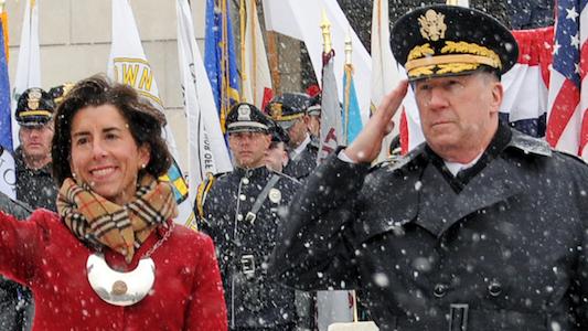 Gov. Gina Raimondo is sworn in as Rhode Island governor