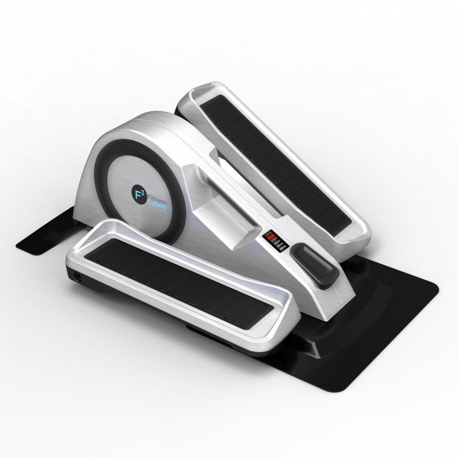 Chicago Inno Cubii the Under Desk Elliptical Trainer Runs Past