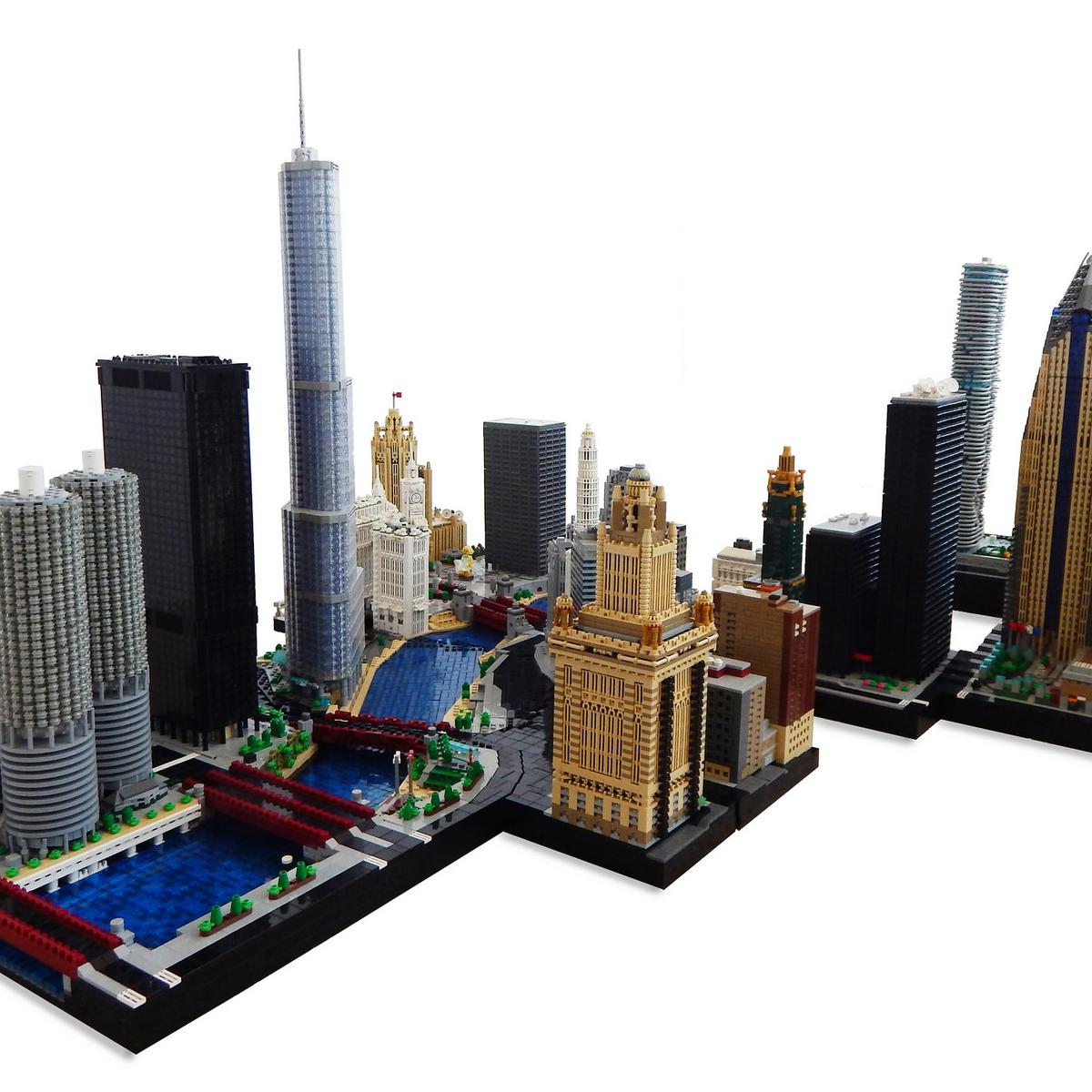 Lego nashville skyline hot sale