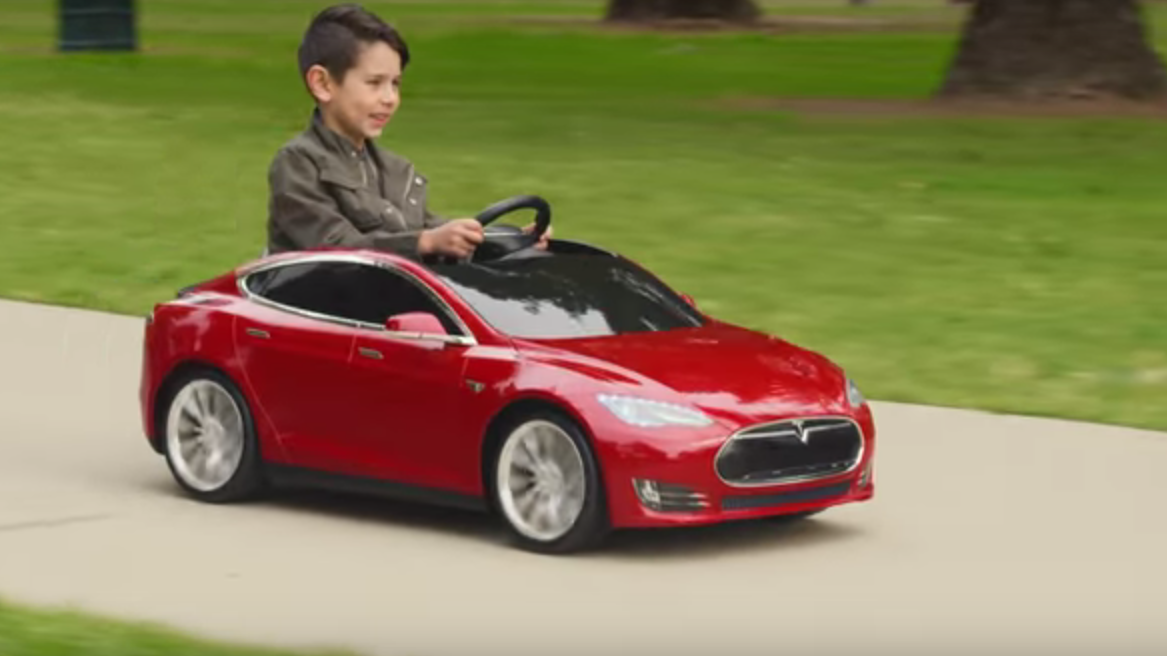 Tesla model cheap s toy car