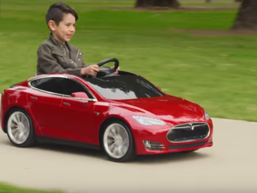 tesla baby stroller