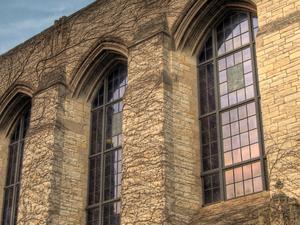 Deering_Library_detail_Northwestern