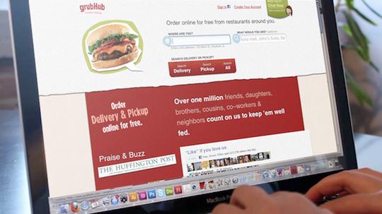 GrubHub-on-Desktop