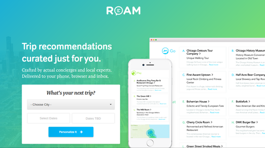 ROAM-Homepage