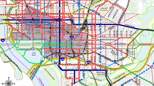 Dc Inno - Map Fix: Drive To Downtown Dc Much? This Plan Would Make You 