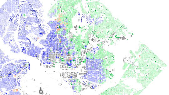 Washington Dc Demographics Map Dc Inno - Map Fix: How Dc's Racial Composition Breaks Down By Block