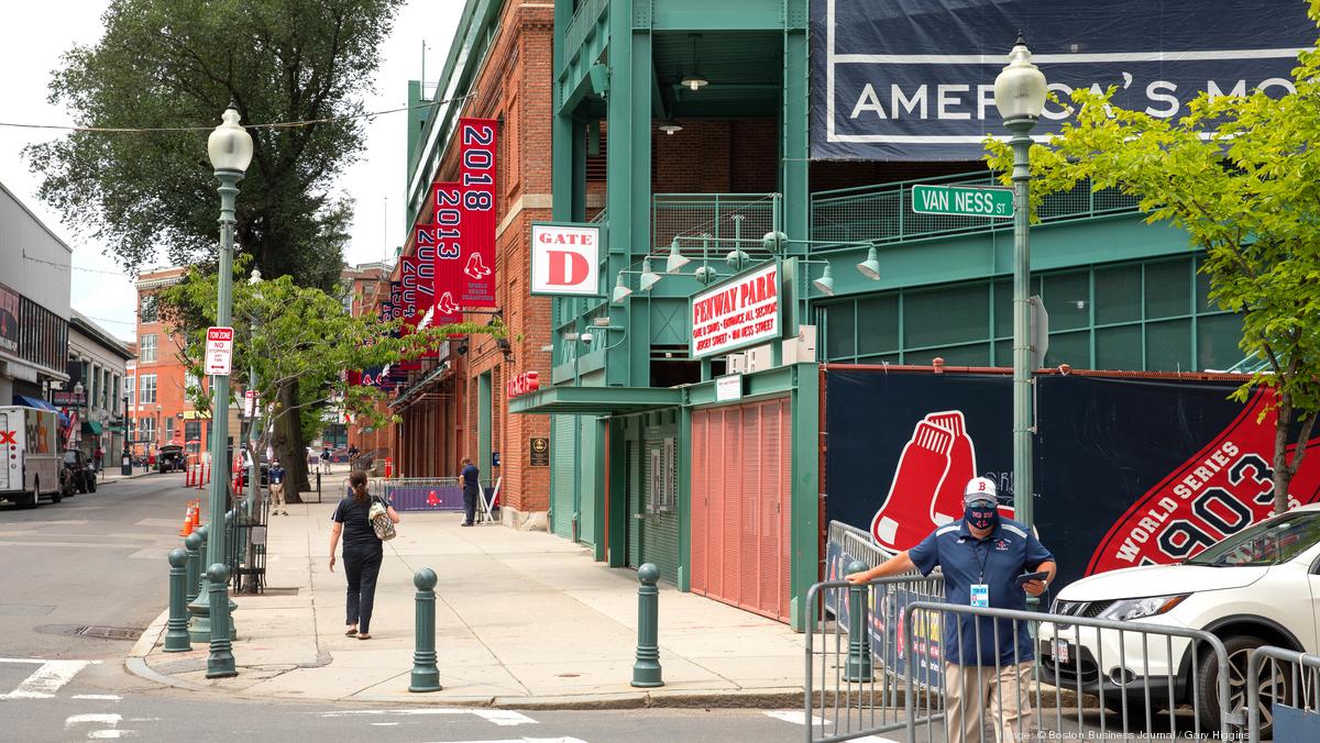 Photos of Red Sox Opening Day at Fenway Park in 2020 with no fans