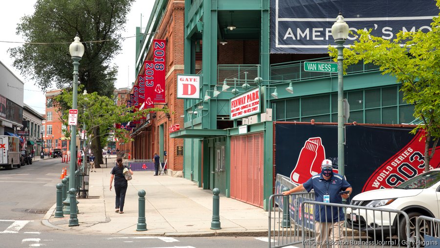 Photos of Red Sox Opening Day at Fenway Park in 2020 with no fans - Boston  Business Journal