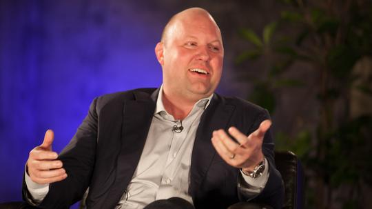 Andreessen Horowitz partner Marc Andreessen