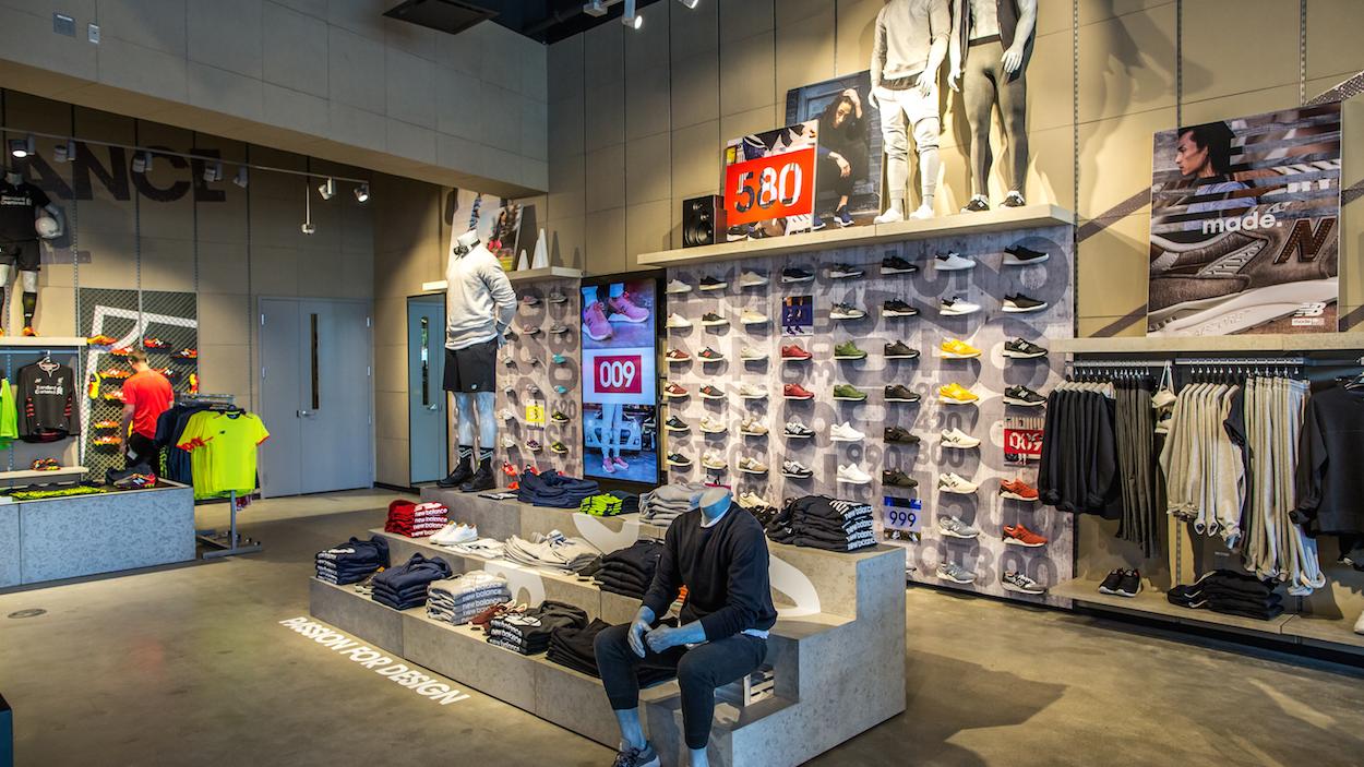 New balance shop retail stores