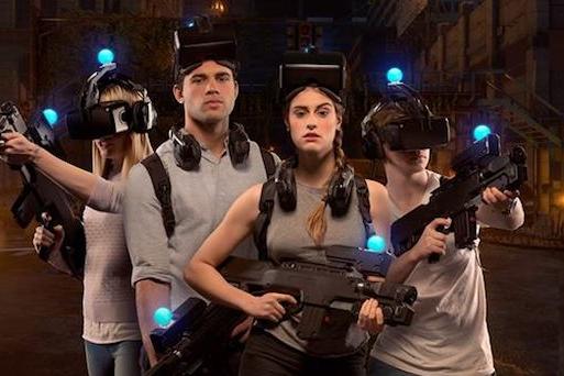 virtual reality laser tag