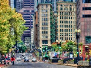 Downtown-Boston-Massachusettes-at-Street-with-Old-Buildings1