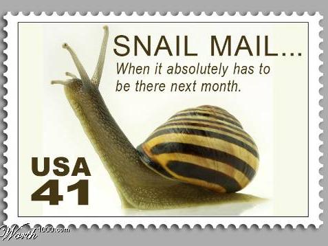 whats snail mail