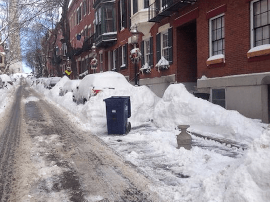 Boston's Tradition of Saving Shoveled-Out Parking Spaces Needs to End