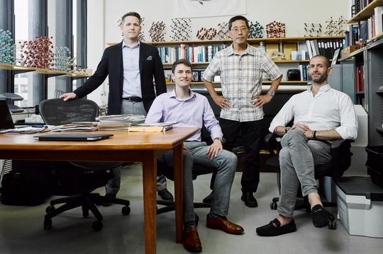 Baseload Renewables founders Ted Wiley, William Woodford, Yet-Ming Chiang and Marco Ferrara.