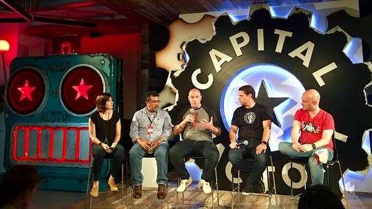 Capital Factory Texas Triangle Panel