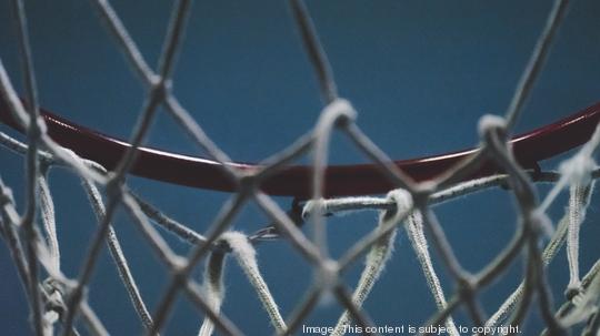 Close-Up Of Basketball Hoop Against Sky