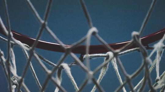 Close-Up Of Basketball Hoop Against Sky