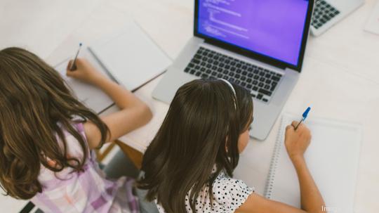 Kids Coding In School