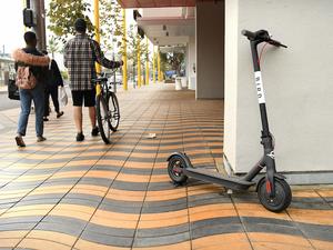 Bird dockless electric scooter