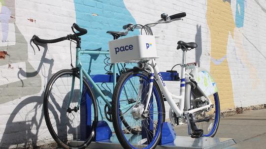 Pace - dockless bikes from Zagster