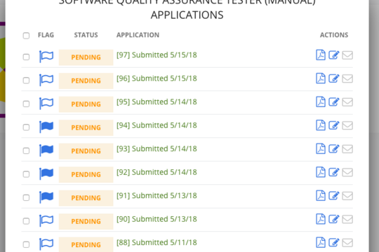 Screenshot - Identity-Blind Application Review