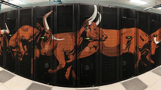 stampede2 supercomputer at University of Texas