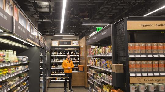 Inside The New Amazon Go Cashierless Convenience Store