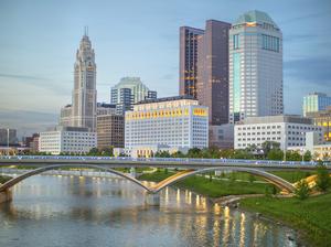 Columbus Skyline in daylight