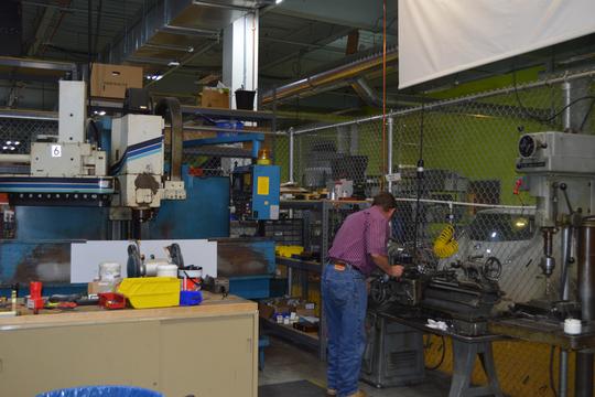 Machine shop at Greentown Labs