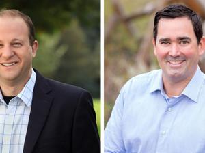 Jared Polis and Walker Stapleton