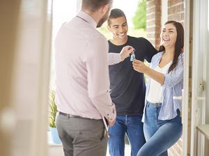 tenants receiving their property keys