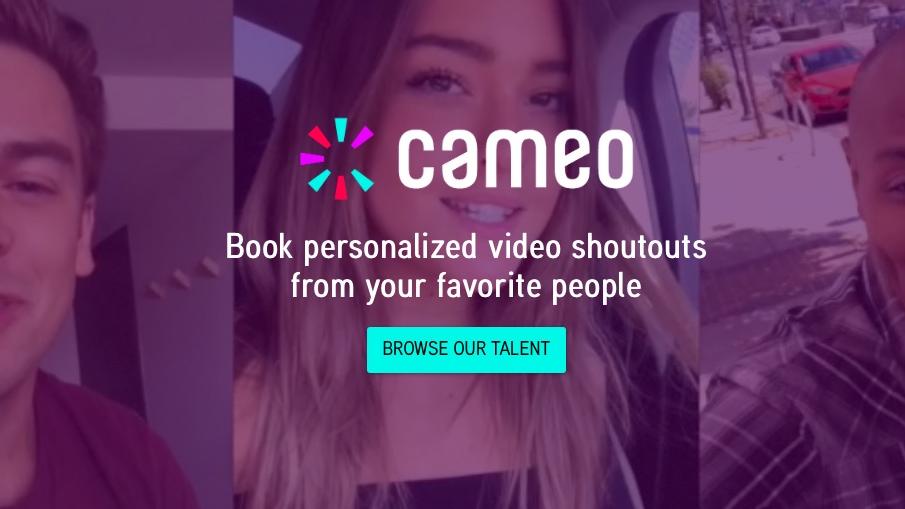 Cameo, an App that Lets You Buy Video Messages from Celebrities, Raises