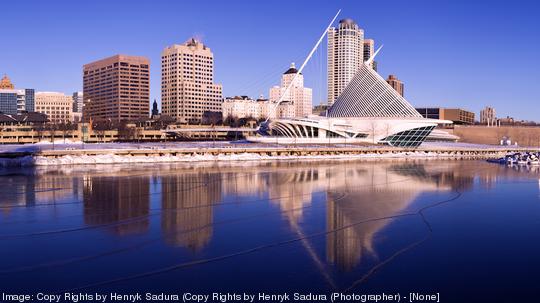 USA, Wisconsin, Milwaukee harbor