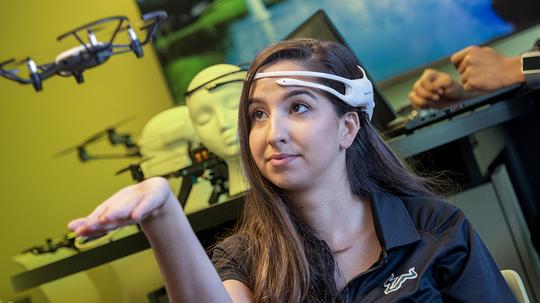 USF students can control drones with minds