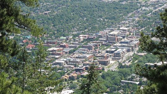 Boulder Cityscape