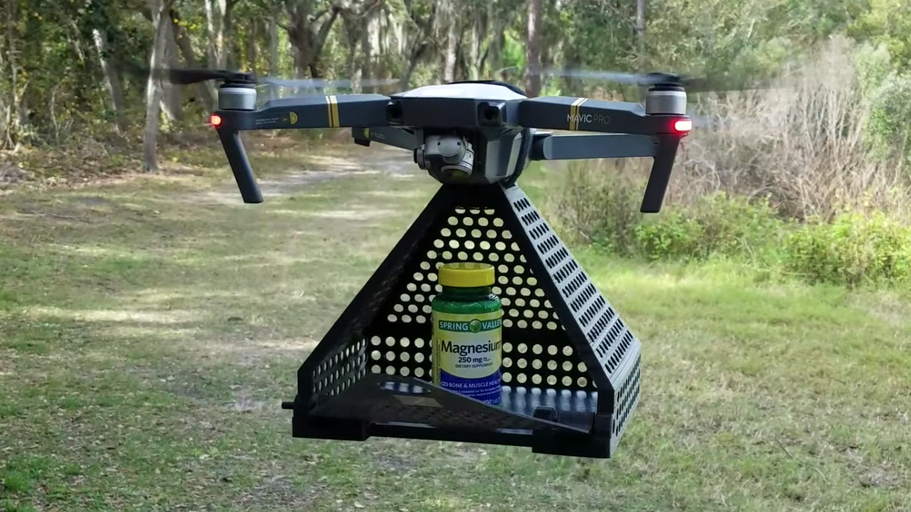 Drone on sale delivery box