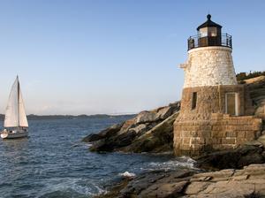 Castle Hill Lighthouse, Newport Rhode Island