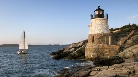 Castle Hill Lighthouse, Newport Rhode Island