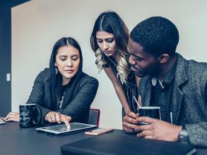 Diverse People in Modern Office